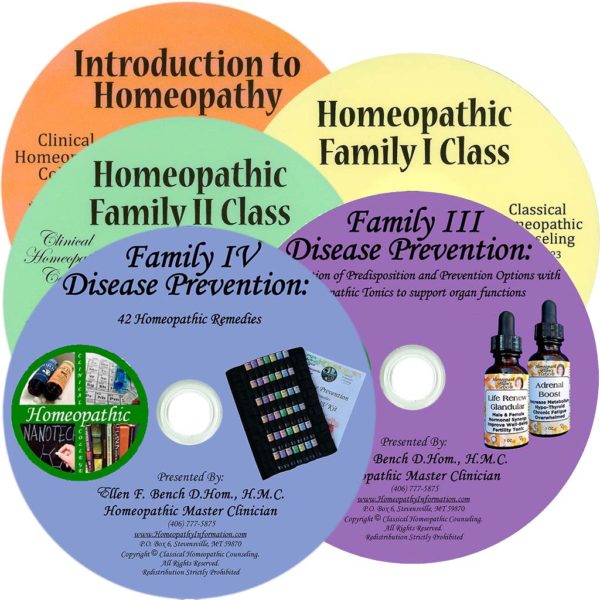 Five Homeopathy Classes