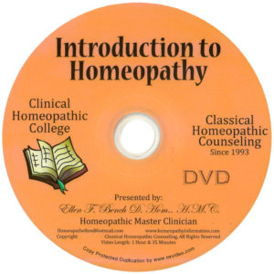 Introduction to Homeopathy Class