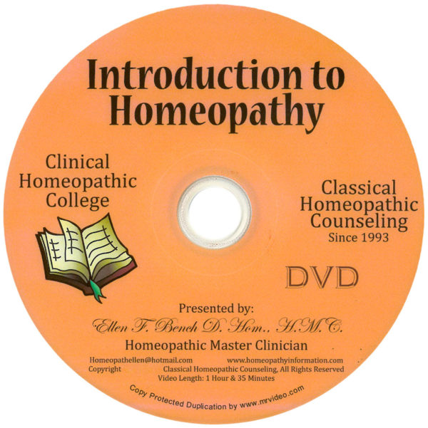 Introduction to Homeopathy Class